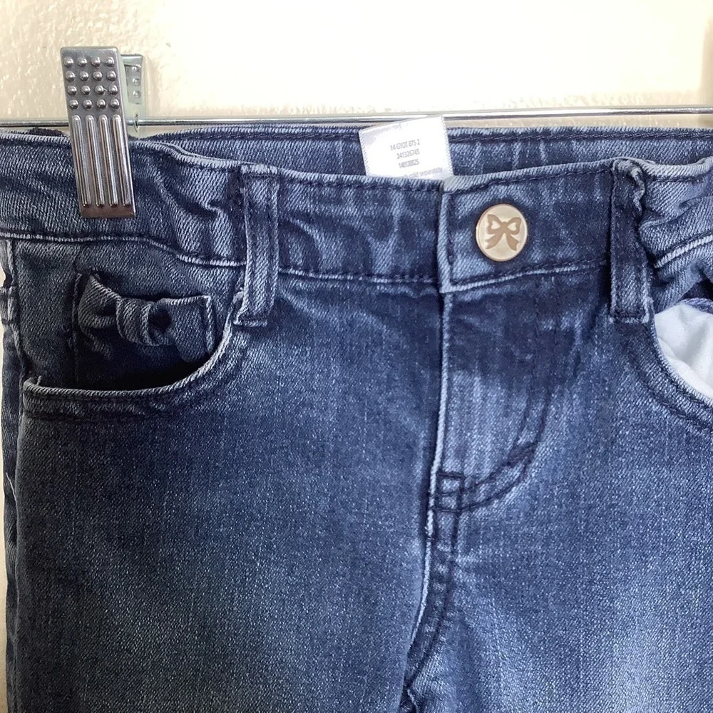 Gymboree Blue Casual Skinny Jeans Girls 5 Walking Comfort Denim